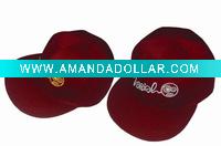 sports hat with embroidered logo