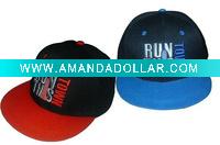 sports hat with embroidered logo