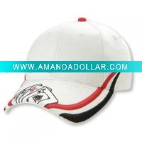 Wholesale embroidered 100%cotton baseball hat