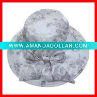 Wholesale Fashion lady hat,wedding hat with tiny flowers ornament.