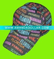 printed baseball hat