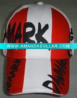 printed baseball hat