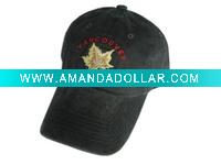 100%cotton embroidered baseball hat