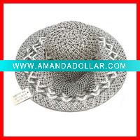 Wholesale Fashion straw hat,paper straw lady hat,sun hat for women