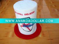 cheap plush promotional party hat/carnival hat