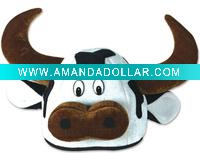 Wholesale ox head foam party hat