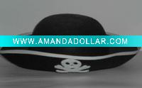 Wholesale Pirate hat/holiday hat/carnival hat/felt hat/party hat
