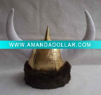 Wholesale ox horn animal party hat