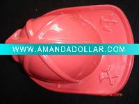 Wholesale adult party hats pvc adult firechief hat