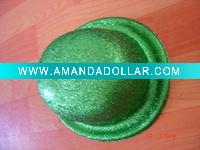 glitter derby hat glitter party hat festival hat