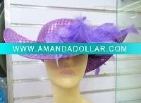 Wholesale party paillette dance hat