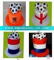 Wholesale Football hat/top hat/holiday hat/party hat