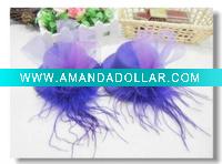 Wholesale mini top hat fashion feather fascinator for cocktail party