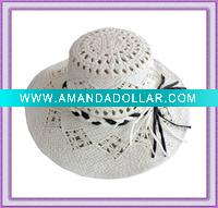 Wholesale 2011 Summer Fashion Ladies Straw Sun Hat