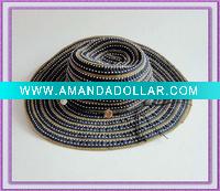 Foldable beach sun hats