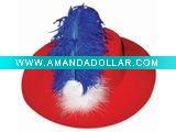 Wholesale ladies feather hat