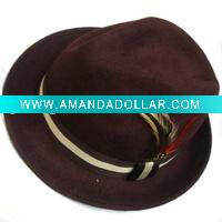 Wholesale Promotional Ceremonial Trilby Hat