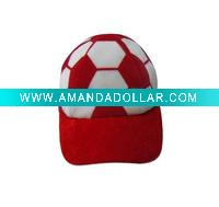 Wholesale Flashing party football hat