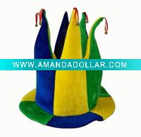 Wholesale carnival flashing party hat world cup with led light