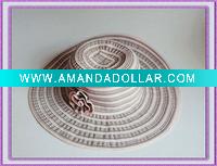 Elegant ladies beach hat