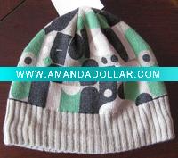 Wholesale Acrylic Jacquard Baby Hat