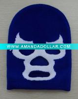 Wholesale chilly knits acrylic hat/face mask hat/skiing hat