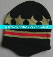 winter knit beanie hat