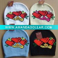 Wholesale 2011 fashion knitted cartoon hat