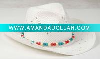 Wholesale Fashion straw handmade weave cowboy hat