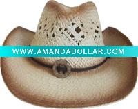 Paper Straw Cowboy Hat