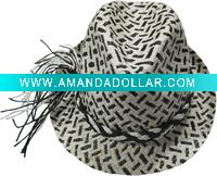Wholesale Paper Straw Fedora Hat