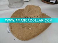 Wholesale Cheap Langya Straw Fashional Cowboy Hats