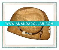 Wholesale novelty cowboy straw hats