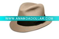 Wholesale Gentleman terai panama wool felt hat