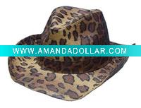 Wholesale Fashion Cowboy Hat With Leopard Pattern