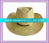 Wholesale Fashion Mens Plain Paper Cowboy Hats