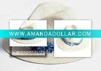 raffia straw cowboy hat