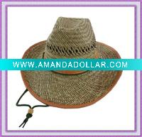 Wholesale Fashion Natural Straw Cowboy Hat