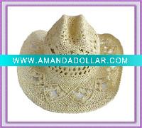 Wholesale Cheap Cowboy Hats Paper Straw Hat For Summer