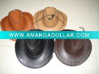Wholesale LEATHER COWBOY HAT