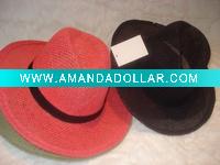 paper straw cowboy hat