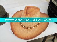 raffia cowboy hat