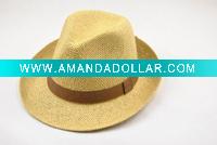 Wholesale paper straw cowboy hats