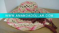 Wholesale Laides floppy paper straw hat