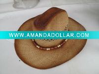 Wholesale raffia Straw fashional Cowboy Hats