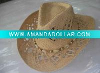 Kinds straw cowboy hats