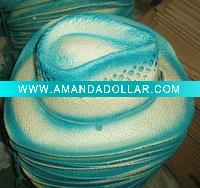Wholesale paper straw cowboy hat