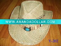 Wholesale straw cowboy hat