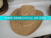 Wholesale Raffia Straw Cowboy Hats