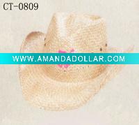 Wholesale Straw cowboy hat